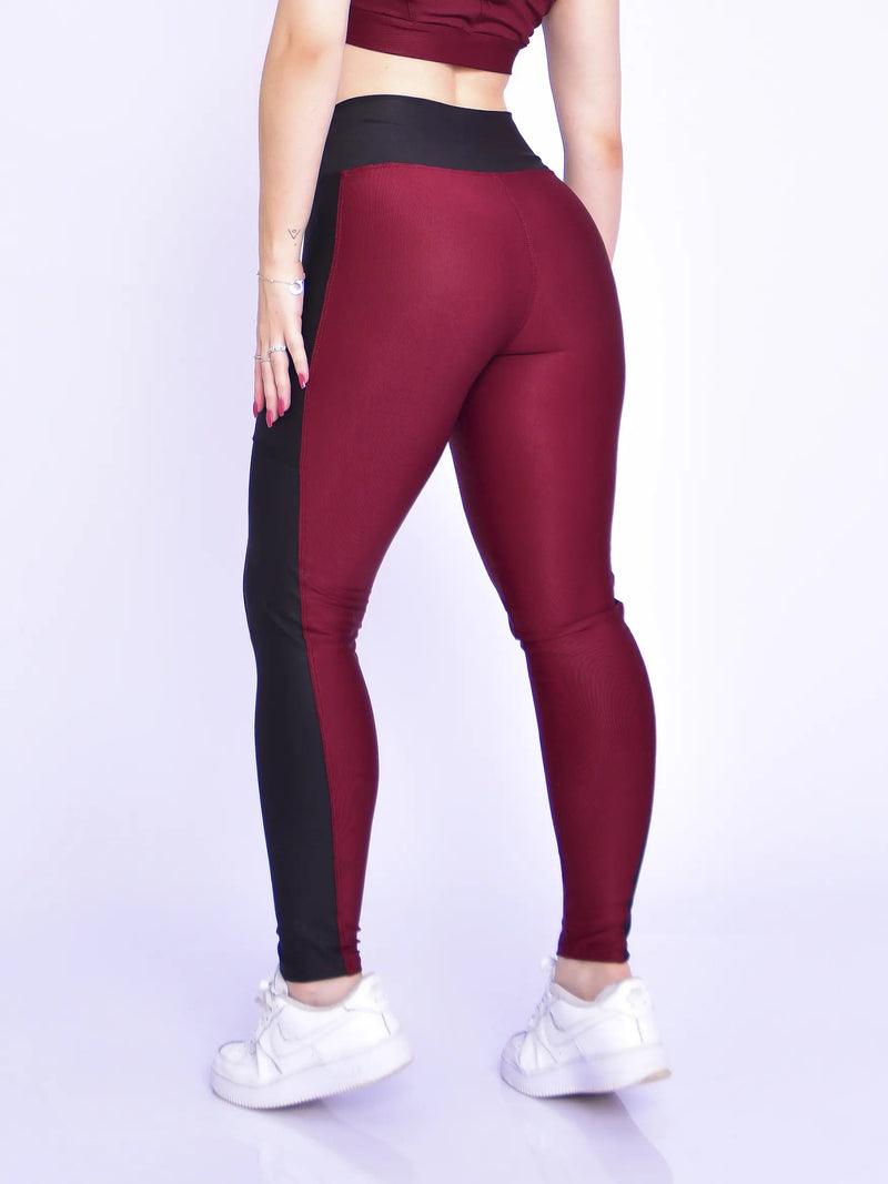 Legging Com Bolso Colorida