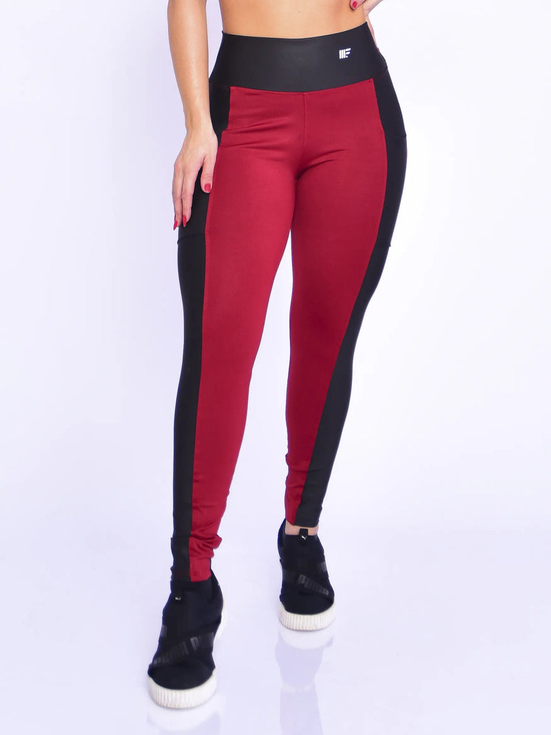 Legging Com Bolso Colorida