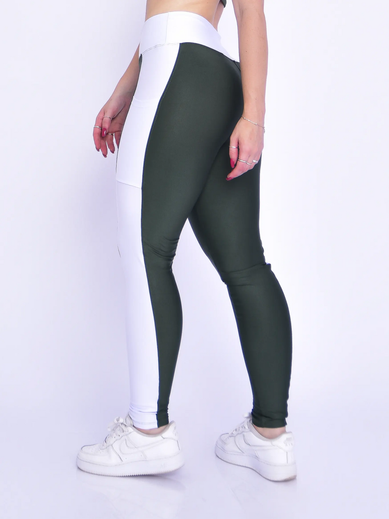 Legging Com Bolso Colorida